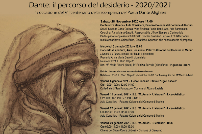 Dante percorso desiderio web