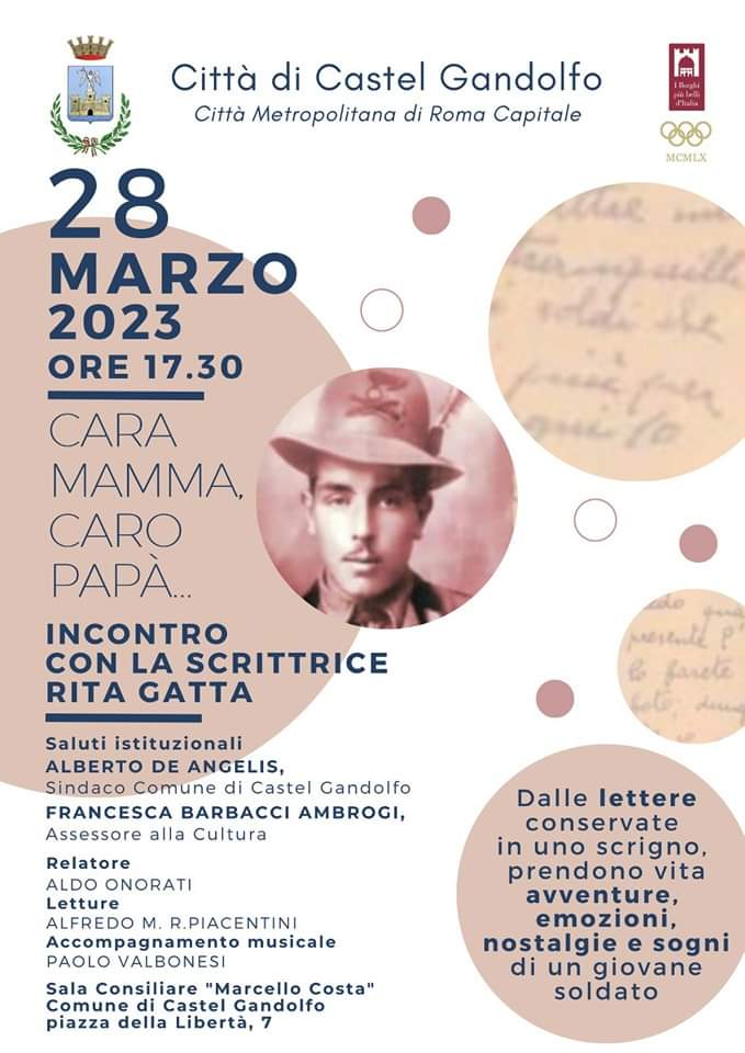 Presentazione libro Rita Gatta