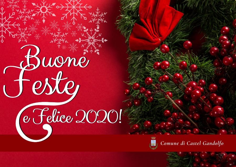 Auguri buone feste 2019