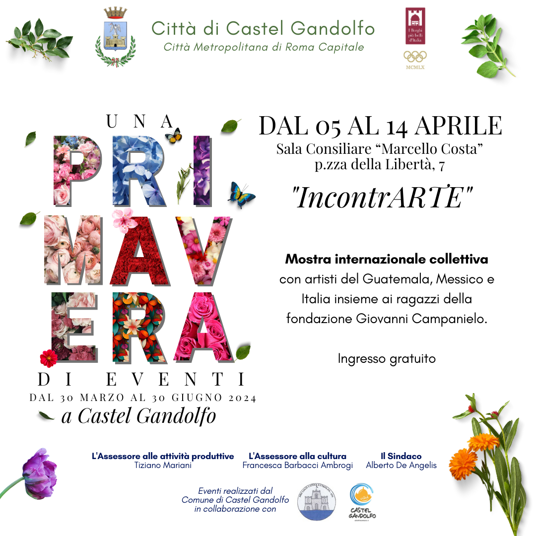 Incontrarte mostra d'arte inclusiva dal 5 al 14 aprile