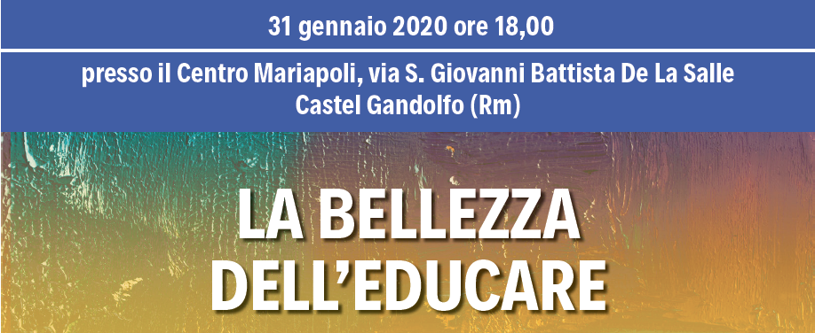 La bellezza dell'educare