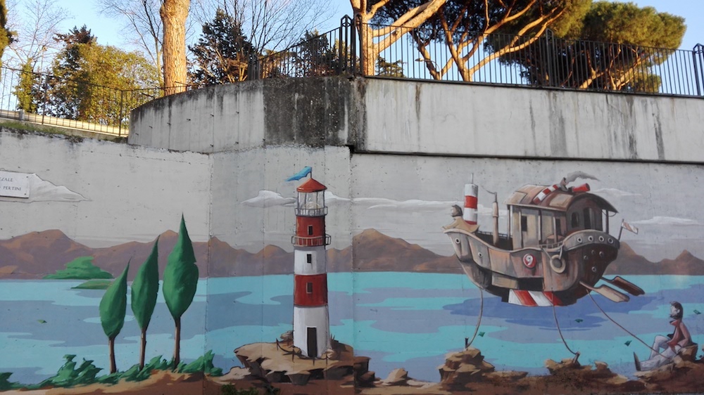 Tina Loiodice_Street Art Castel Gandolfo